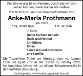 eine Anzeige