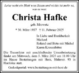 eine Anzeige
