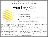 eine Anzeige